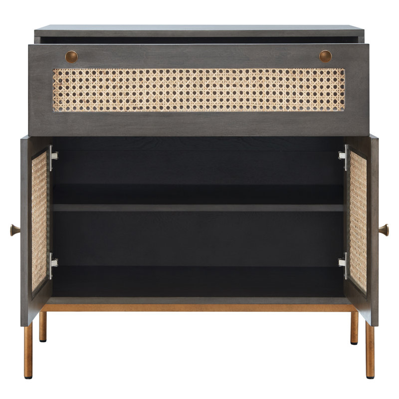 2 - Door Accent Cabinet, Gray