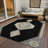 Elira Black Washable Indoor-Outdoor Rug - -2029121556