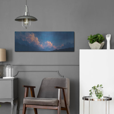  «Make A Wish Panorama» par Ann Klee, art mural en métal, 36 po x 12 po
