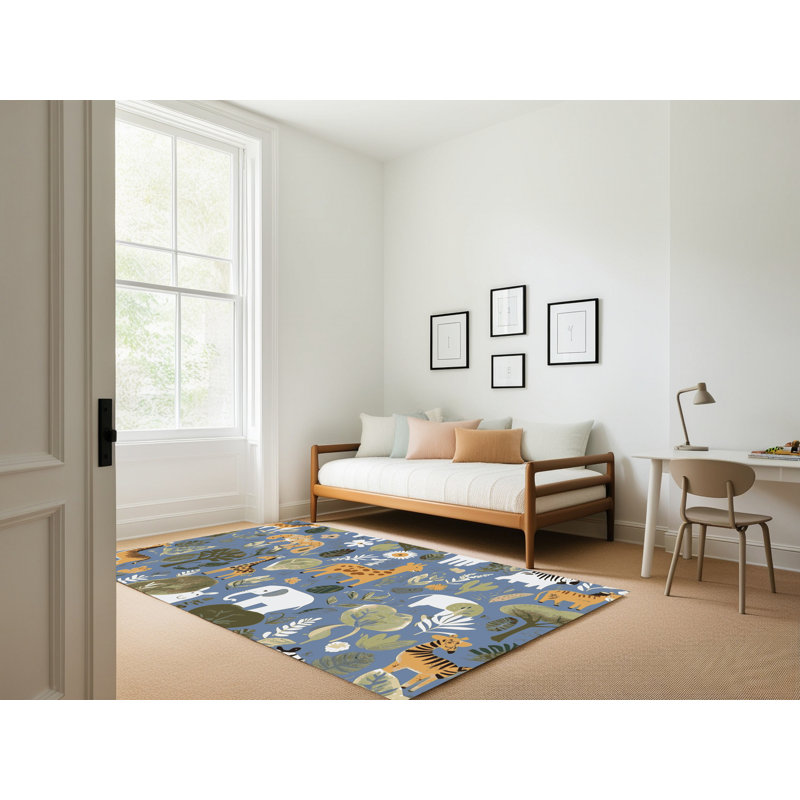 Tapis pour enfants East Urban Home, Rectangulaire 2 pi x 3 pi