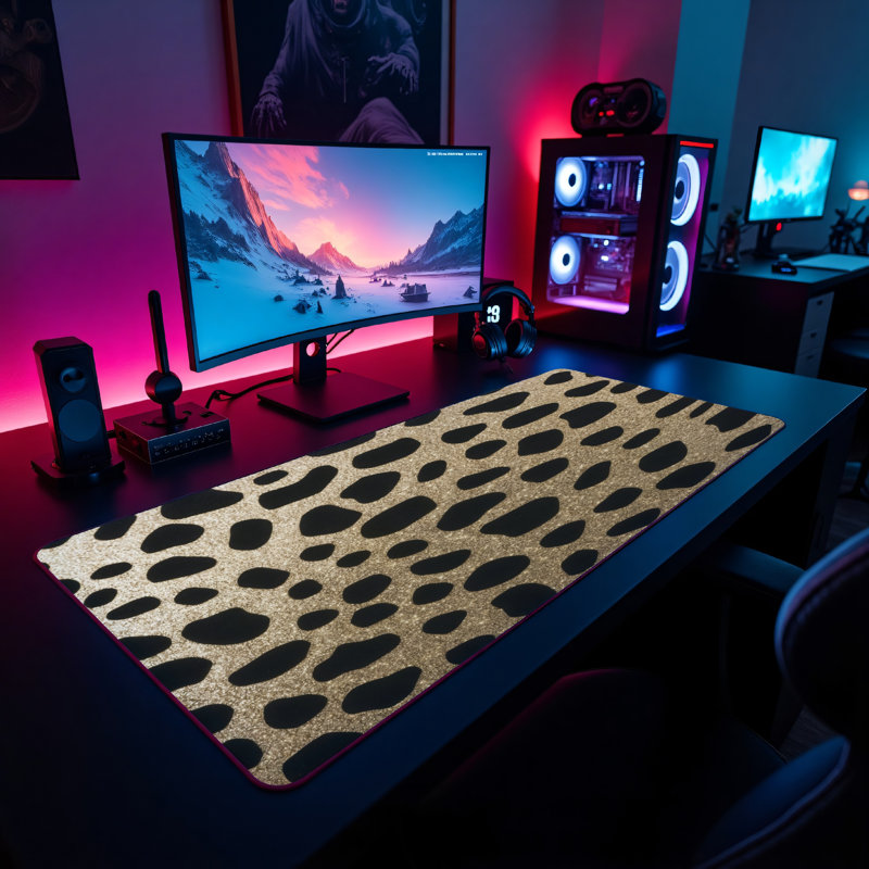 Polyester Desk Pad, 31.5x15.5