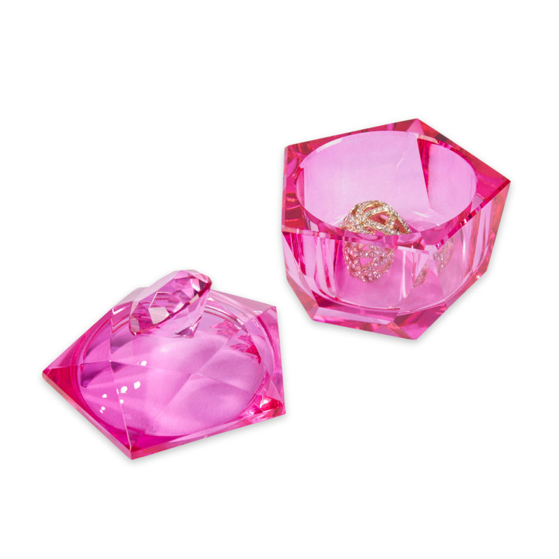 Porte-bibelots Amelia, Rose