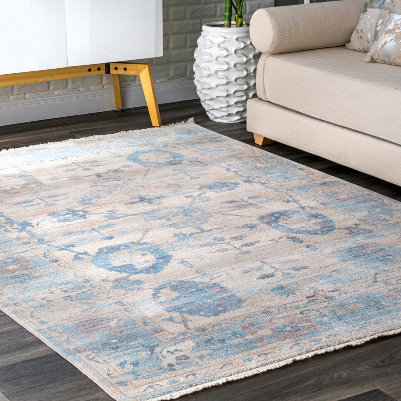 Wilsey Oriental Indoor Rug, Round 5'