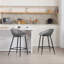 Rossmoyne Counter Stool with Metal Frame-435557906