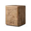 Talessi End Table-Wheat Medium Burl Oak