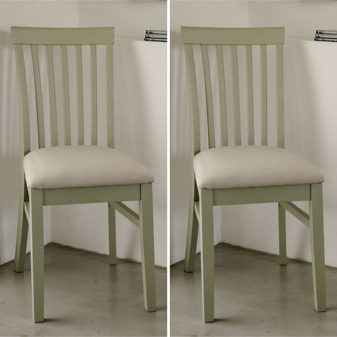 Bayou 45cm H Upholstered Slat Back Side Chair