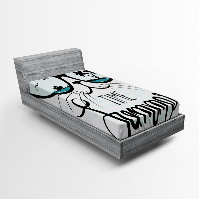 Drap ajusté animal, Simple TG