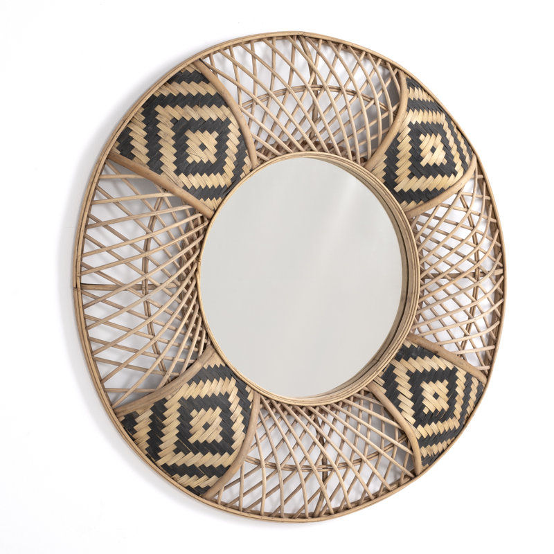 Wordsworth Rattan Mirror