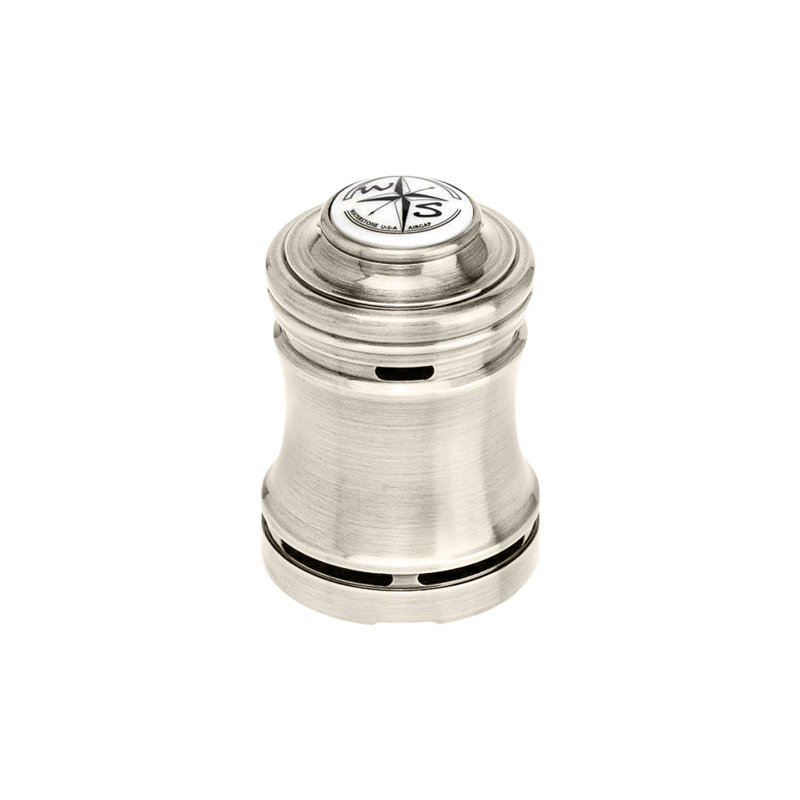 Traditional Single Port Air Gap, Polished Nickel
