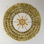 6 - Light Glass Chandelier