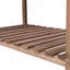 8 Pockets Elevated Wood Planter Box with Foldable Side Table and Storage, Perfect for Herb, Vegetable, and Flower Gardening-75173582