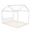 Grand lit à thème en bois pour grand lit avec tête de lit décorative, blanc-1399068526