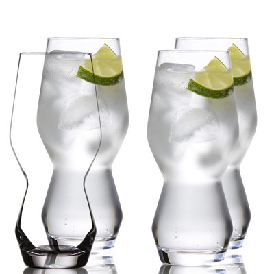 Tamaran 14oz. Crystal Pilsner Glass Set