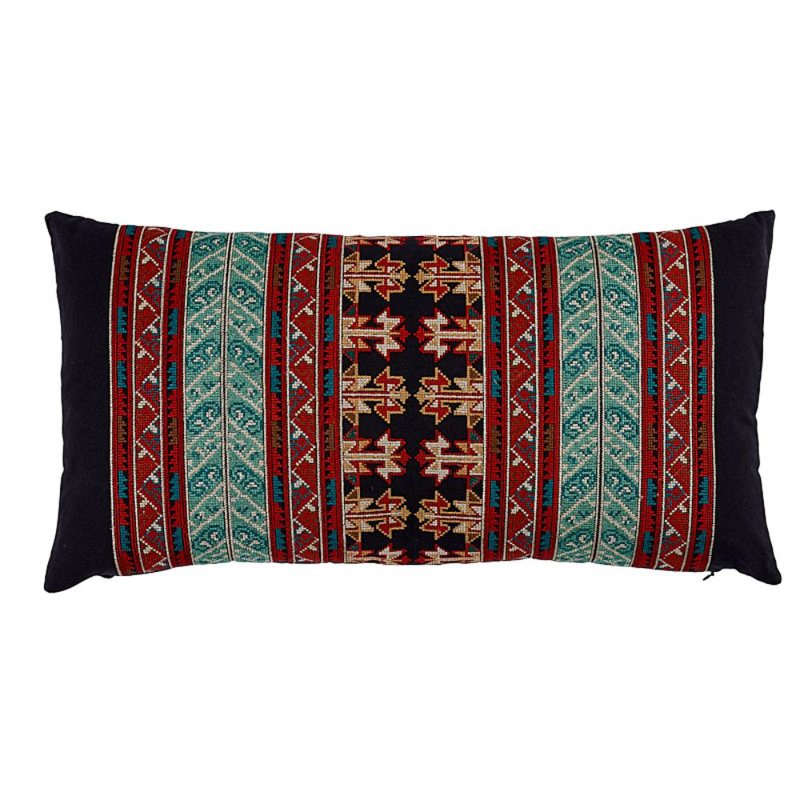Coussin Vinka, Rouge/noir