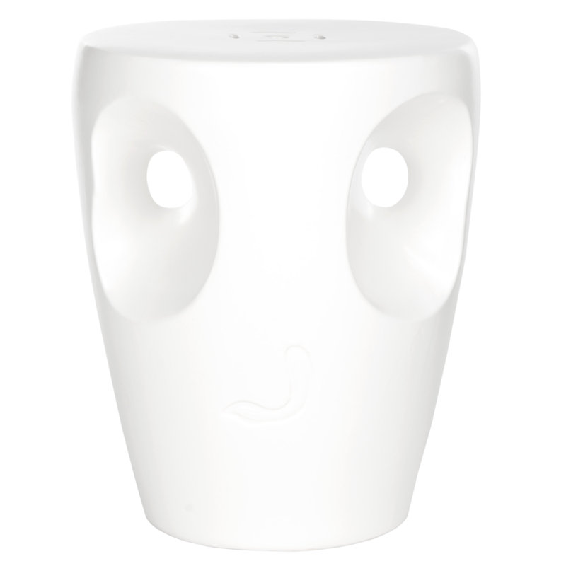 Krisha Ceramic Accent Stool