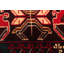 Tapis brun Teimani 2 pi 8 po x 4 pi 7 po