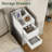 Teasley 9.9" Small End Table,Modern 2-Drawer Nightstand with Rounded Edge for Small Space, Living Room&Bedroom