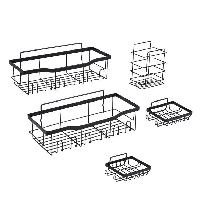 Metal Wall Bathroom Shelves