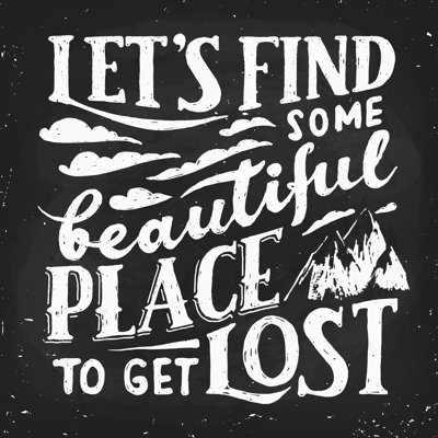 Adventure Poster by Giraffarte - Wrapped Canvas Print