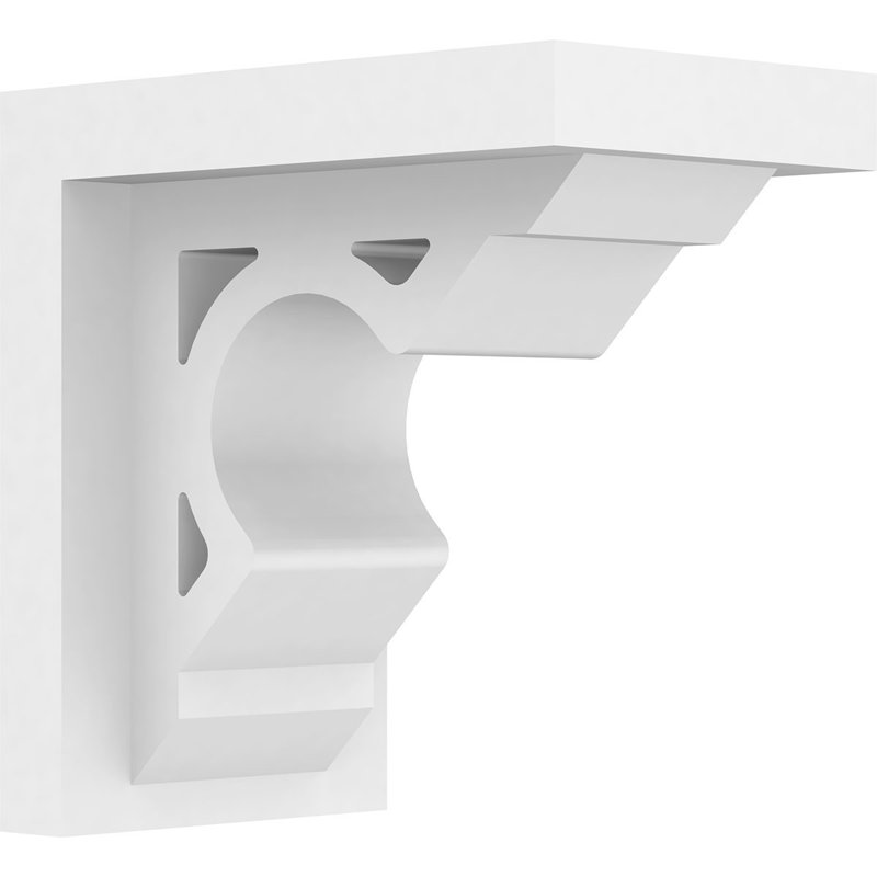 Support standard en uréthane standard Sheridan, brun clair apprêté, H 8 po x l 5 po x P 8 po