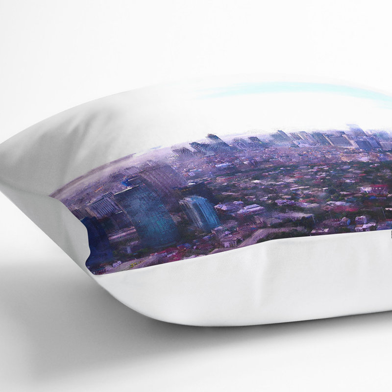 Square Cushion, 55cm H x 55cm W x 20cm D, White
