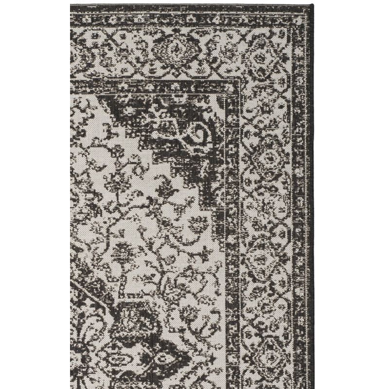 Donivin Performance Oriental Indoor/Outdoor Area Rug, Rectangle 3' X 5'
