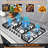 SNDOAS 30" Stainless Steel 5 Burner Cooktop with Dual Size Power Burner