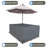 HeavyDuty Multipurpose Waterproof Outdoor Rectangle Dining Table &Chair Set Cover with Umbrella Hole-1844352414-1844352402