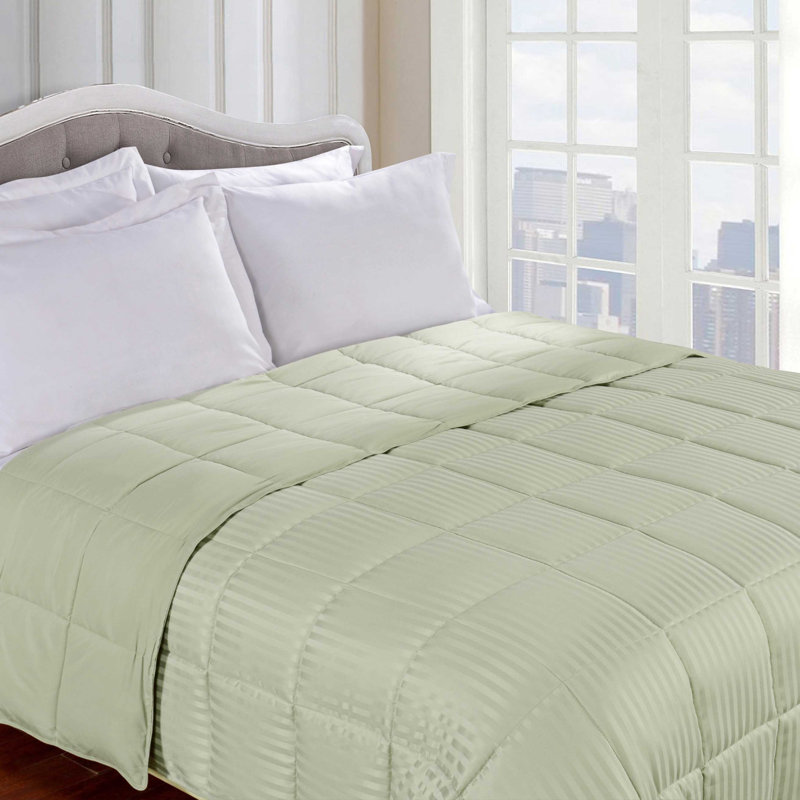 Couverture réversible en duvet synthétique toutes saisons , Simple/Simple XL, Sauge