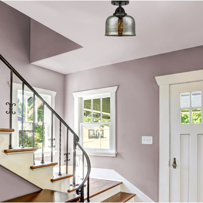 Glass LED Semi Flush Mount