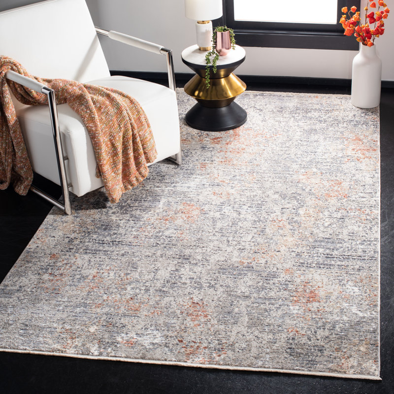 Stonegate Abstract Viscose Area Rug, Rectangle 122 x 183 cm
