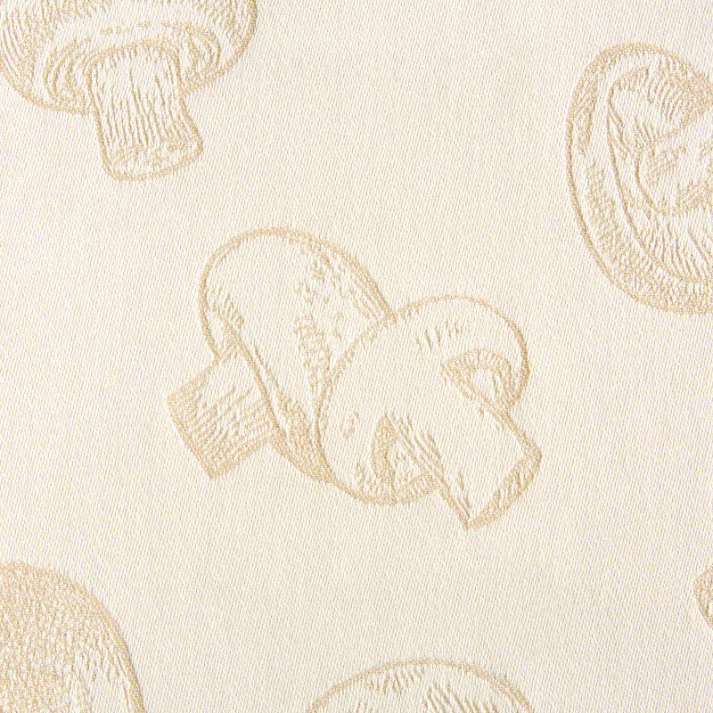 Ensemble de 2 essuie-tout en jacquard tissé à plat Harvest de Kitchenaid 20 po x 30 po Milk-shake / champignon gris mat