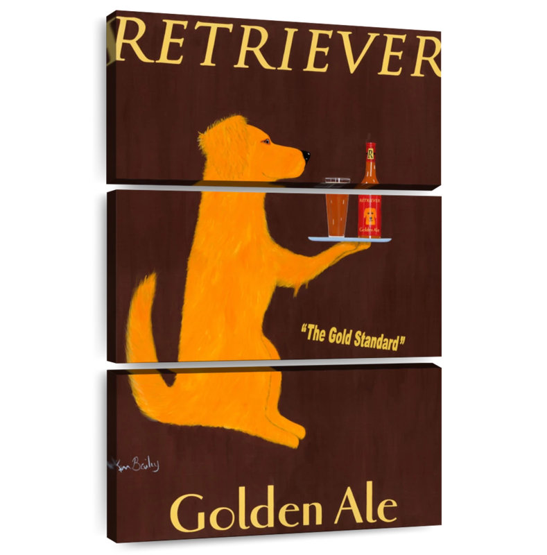Yarlin Retriever Golden Ale, 32" H x 20" W