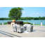 Ensemble de conversation modulaire avec coussins 6 pièces Braddon