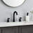 Modern Widespread Bathroom Faucet, 2 Handle, Matte Black, 3 Hole, 8-Inch, 360° Swivel Spout Sink Basin Faucet | Gift Idea