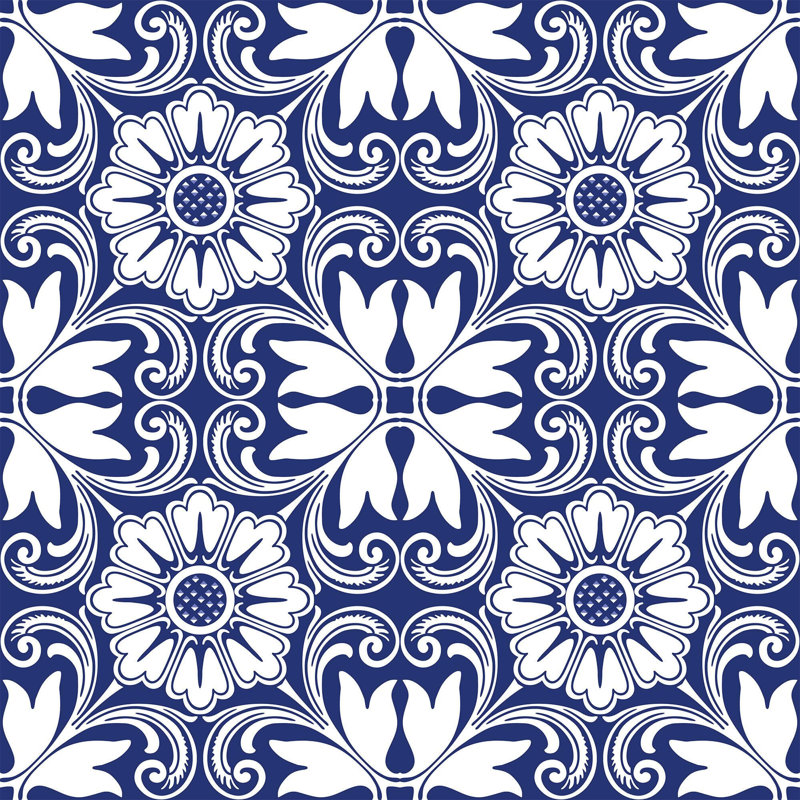 Peel & Stick Floral, 126" L x 24" W