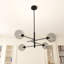 Lithopolis 4 - Light Glass Bubble Gold Ceiling Chandeliers-449943157-449943156