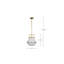 Luminaire suspendu 1 lumière Bashaw-88590742-88590740