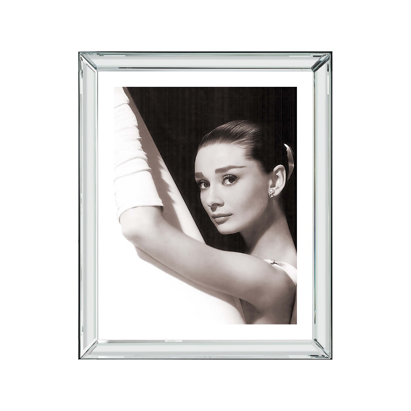 Audrey Hepburn - Print on Wood