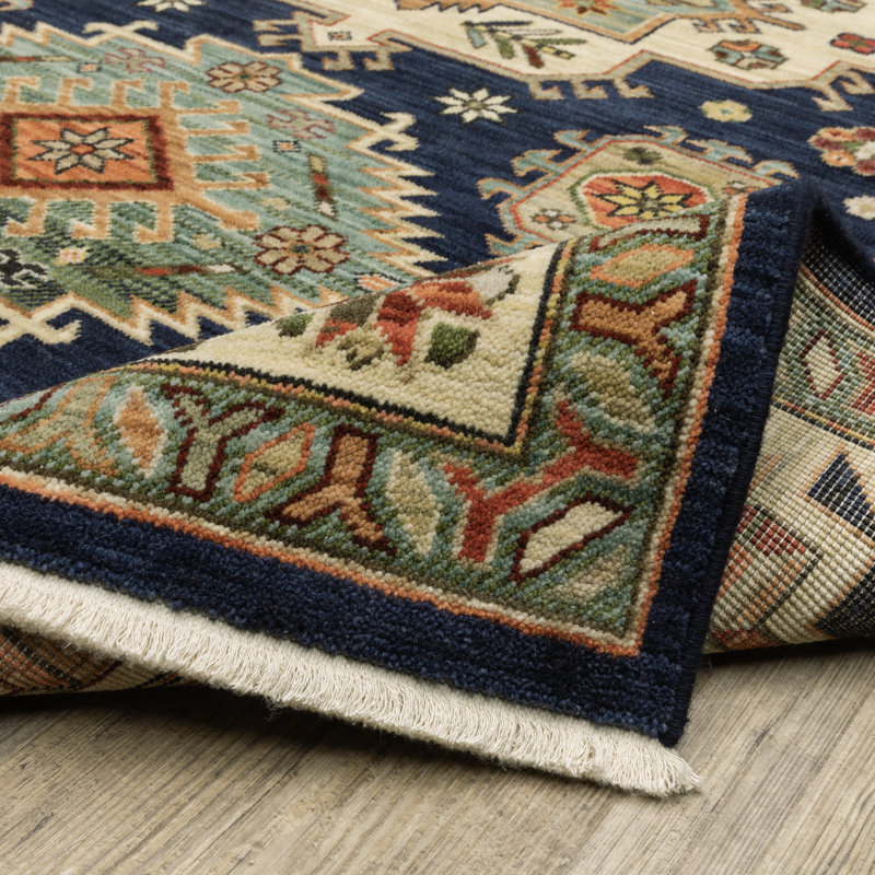 Mirnel Performance Oriental Indoor Rug, Rectangle 9'10" x 12'10"