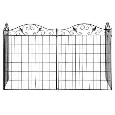 9.27m x 2.9m Decorative Fence Panel