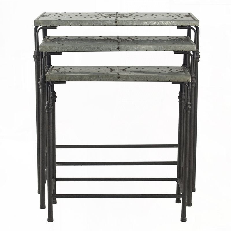 Outdoor Metal Plant Stand Table