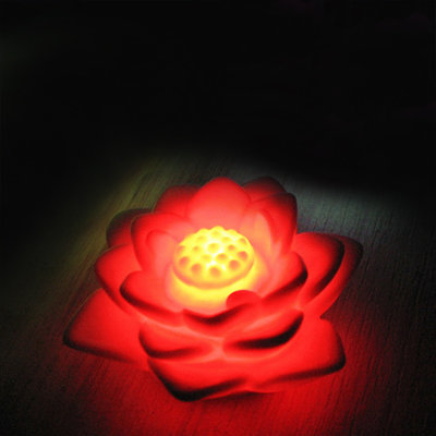 Battery Discoloration LED Night Bedroom Decoration Light