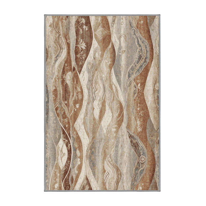 Velvet Layers Rug, Rectangle 6' x 9'