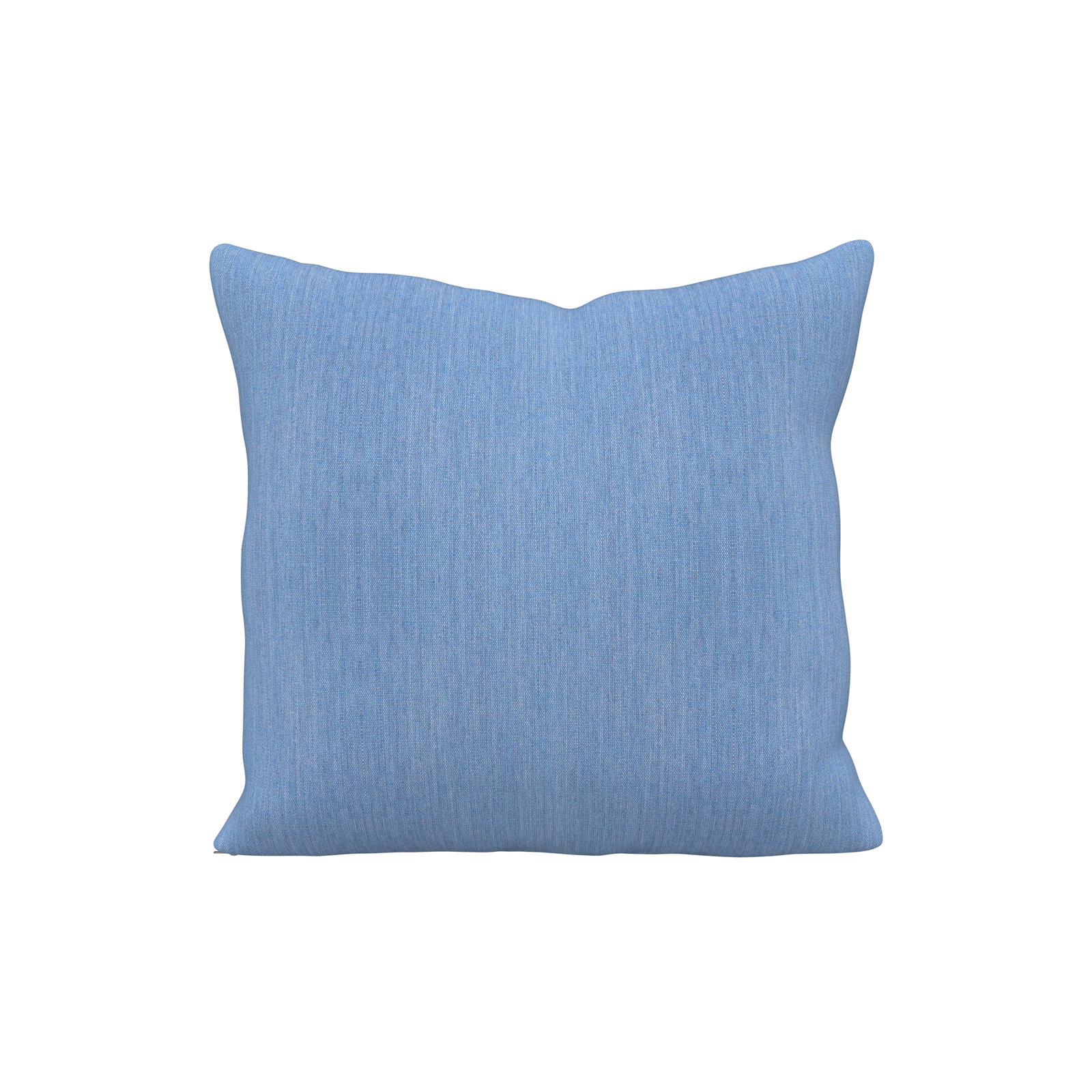 Indoor/Outdoor Throw Pillow, Square 16", Cast Ocean Sunbrella® Plainweave