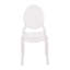 Extra Wide Resin All-Weather Ghost Banquet Chairs