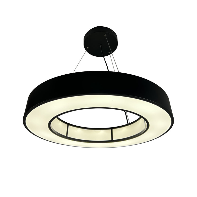 Dimmable LED Wagon Wheel Chandelier