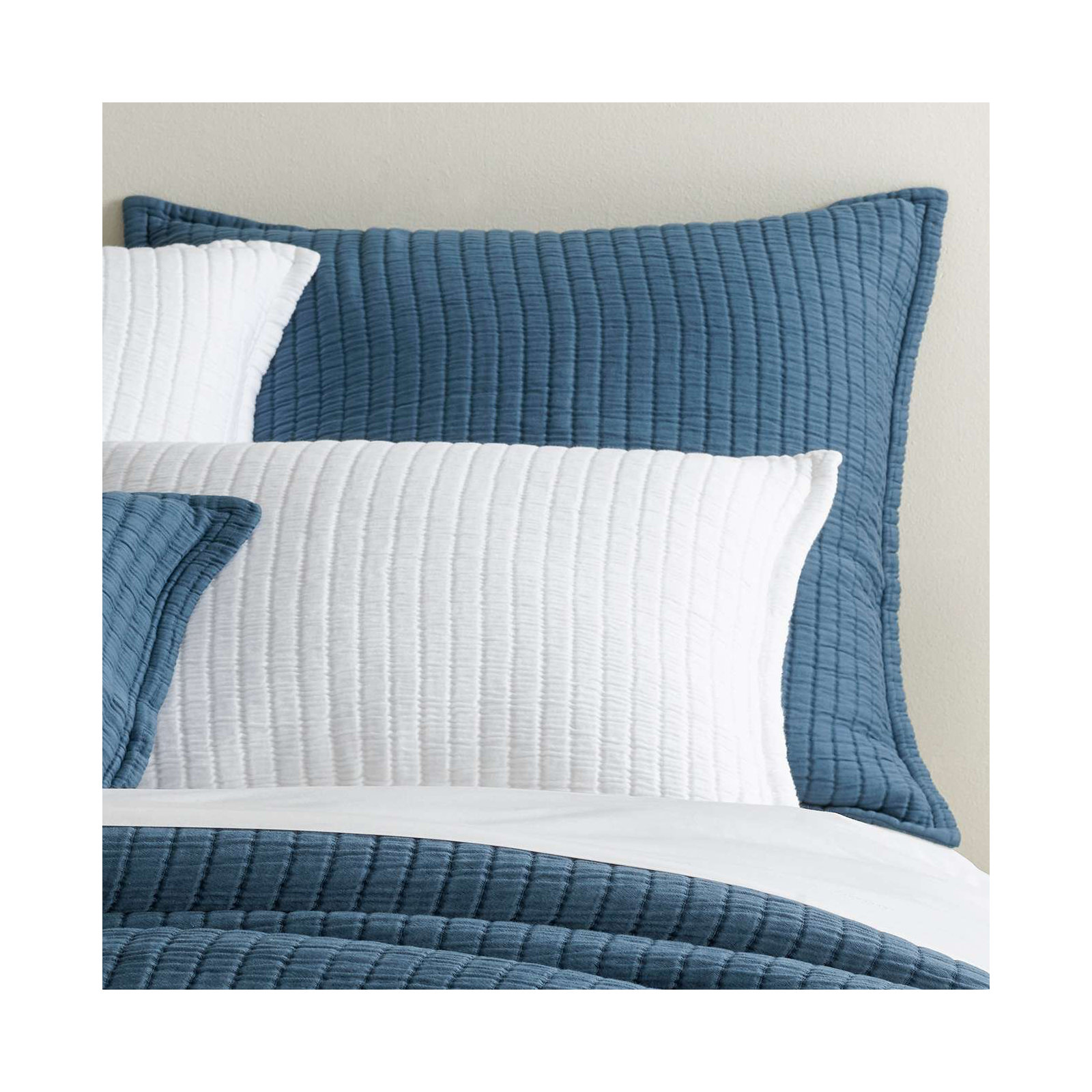 Boyfriend 100% Cotton Envelope Sham, Euro, Aegean