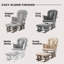 Fauteuil berçant et repose-pieds Cozy-61385219