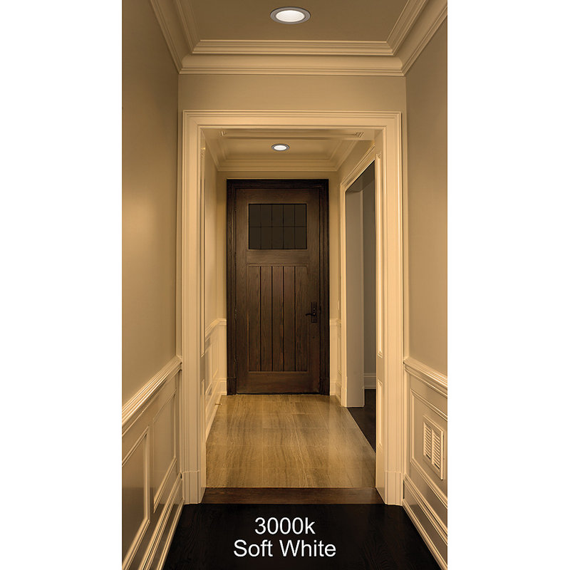 4'' LED Baffle Recessed Trim